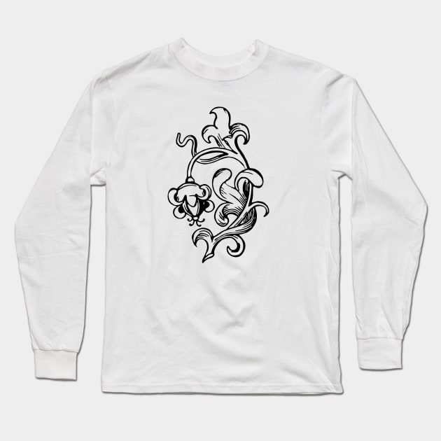 Flover Long Sleeve T-Shirt by linesdesigns